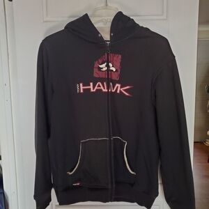 Tony Hawk Black and Red Graphic Hoodie